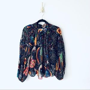 Farm Rio Medium Colorful Blouse